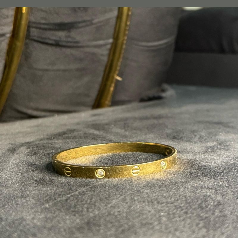 Luxury Gold Love Bangle Bracelet