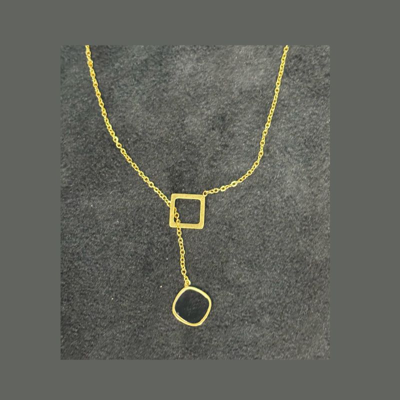 Black Stone-Luxury Pendant